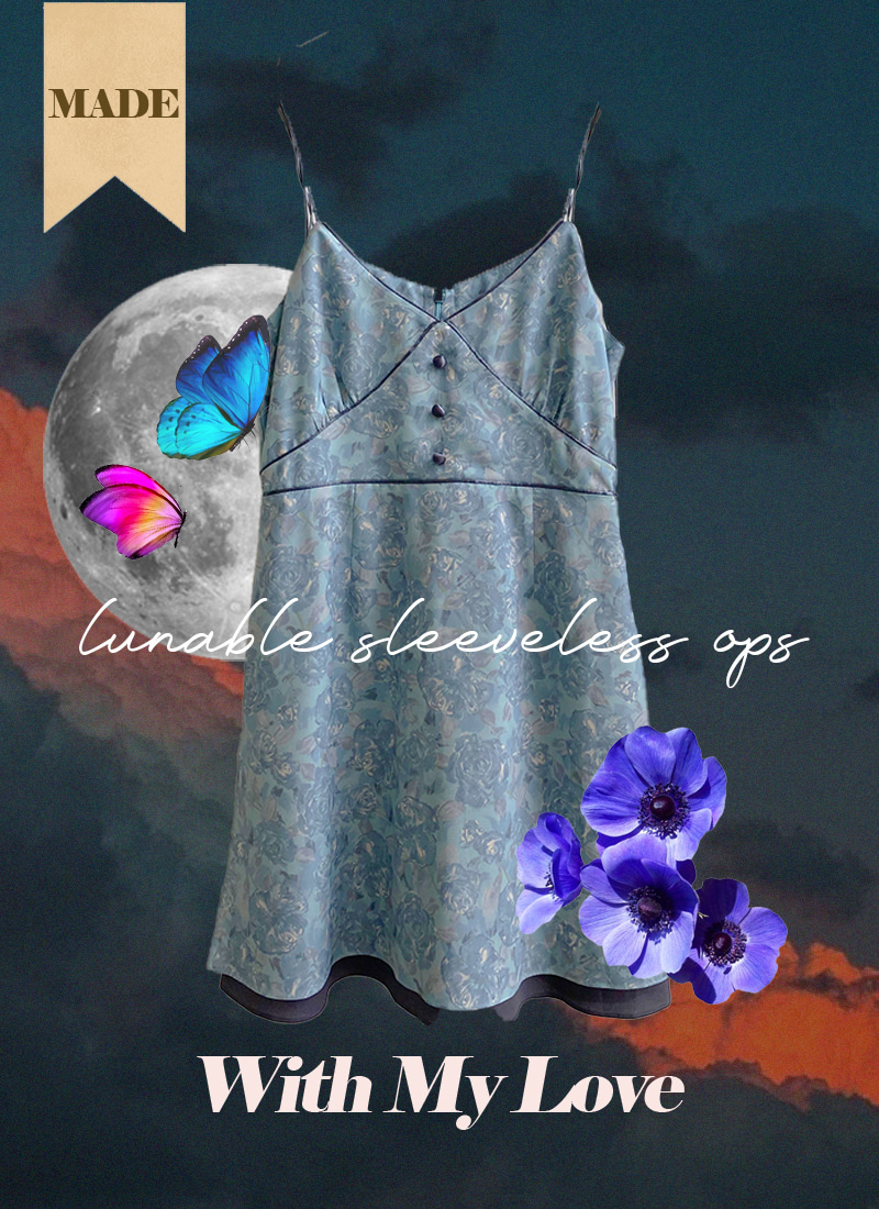 WithMyLove) LUNABLE Sleeveless OPS  - XS , FREE